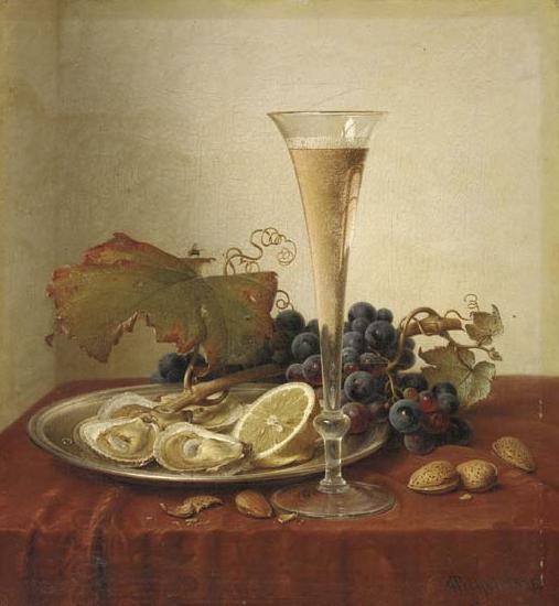 Johann Wilhelm Preyer Grapes China oil painting art